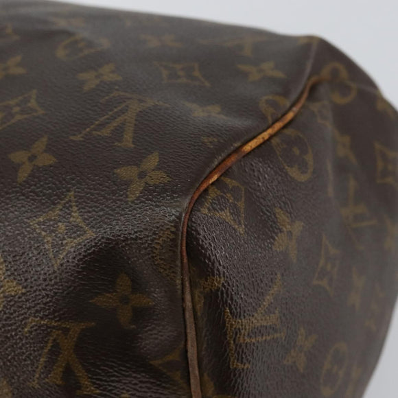 LOUIS VUITTON Monogram Speedy 30 Hand Bag M41526 LV Auth 144509