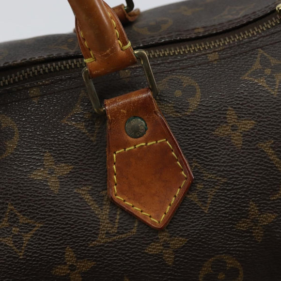 LOUIS VUITTON Monogram Speedy 30 Hand Bag M41526 LV Auth 144509