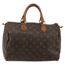 LOUIS VUITTON Monogram Speedy 30 Hand Bag M41526 LV Auth 144509-13
