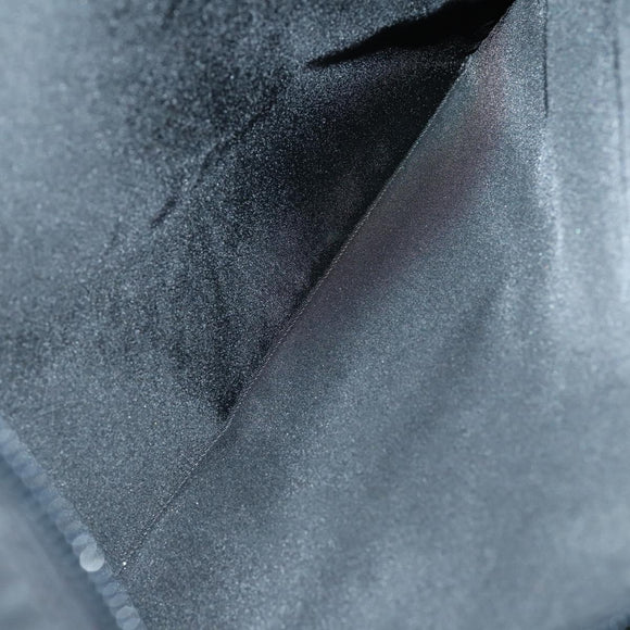 PRADA Travel bag Bag Nylon Black Silver Auth 144511