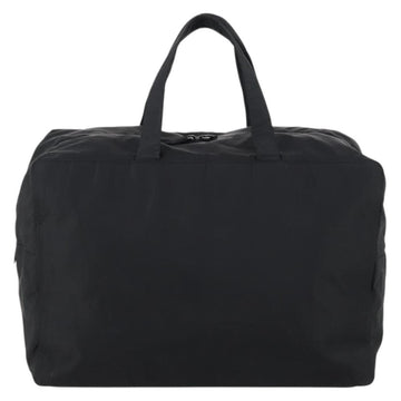 PRADA Travel bag Bag Nylon Black Silver Auth 144511 - 0