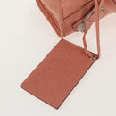 BALENCIAGA The Giant City Hand Bag Leather 2way Pink Silver 173084 Auth 144512V-22