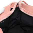 BALENCIAGA The Giant City Hand Bag Leather 2way Pink Silver 173084 Auth 144512V-26