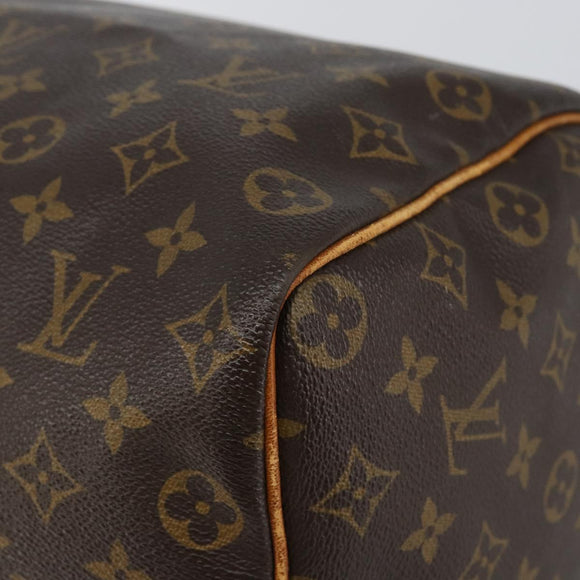 LOUIS VUITTON Monogram Speedy 35 Hand Bag M41524 LV Auth 144514