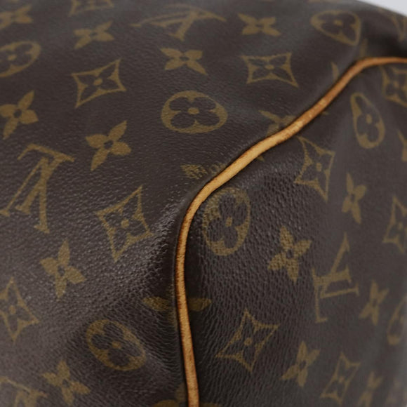 LOUIS VUITTON Monogram Speedy 35 Hand Bag M41524 LV Auth 144514