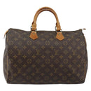 LOUIS VUITTON Monogram Speedy 35 Hand Bag M41524 LV Auth 144514-13