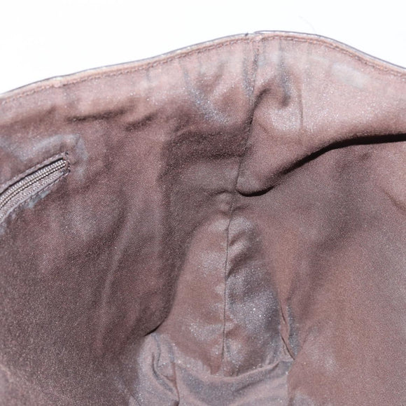 GUCCI GG Crystal Abbey Bag Coated Canvas Outlet Beige Gold 268639 Auth 144520