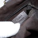 GUCCI GG Crystal Abbey Bag Coated Canvas Outlet Beige Gold 268639 Auth 144520-23