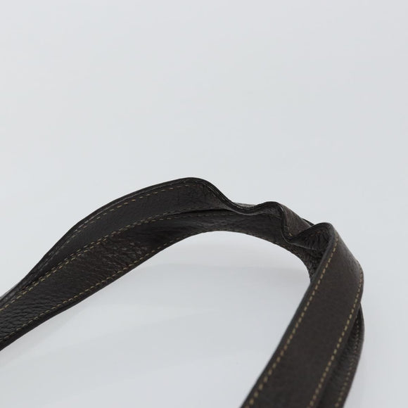 GUCCI GG Crystal Abbey Bag Coated Canvas Outlet Beige Gold 268639 Auth 144520