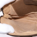 GUCCI GG Supreme Web Sherry Line Bag PVC Beige Gold 904 02 04 Auth 144524-18