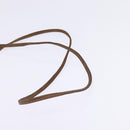 GUCCI GG Supreme Web Sherry Line Bag PVC Beige Gold 904 02 04 Auth 144524-7