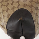 GUCCI GG Crystal Tote Bag Coated Canvas Outlet Beige Gold 353706 Auth 144529-15