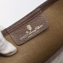 GUCCI GG Supreme Web Sherry Line Tote Bag PVC Beige Red 89 02 003 Auth 144531-18