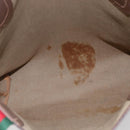 GUCCI GG Supreme Web Sherry Line Tote Bag PVC Beige Red 89 02 003 Auth 144531-11