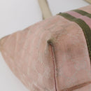 GUCCI GG Canvas Sherry Line Tote Bag Pink Gold 137396 Auth 144533-13