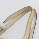 GUCCI GG Canvas Sherry Line Tote Bag Pink Gold 137396 Auth 144533-8