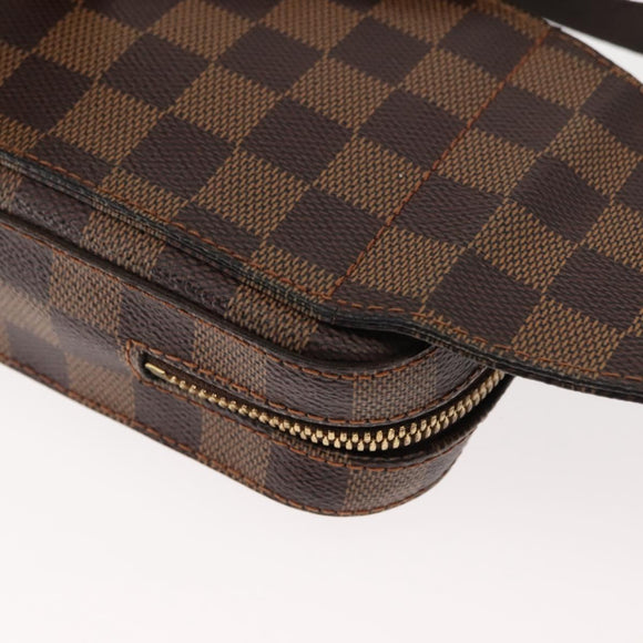 LOUIS VUITTON Damier Ebene Geronimos Shoulder Bag N51994 LV Auth 144535