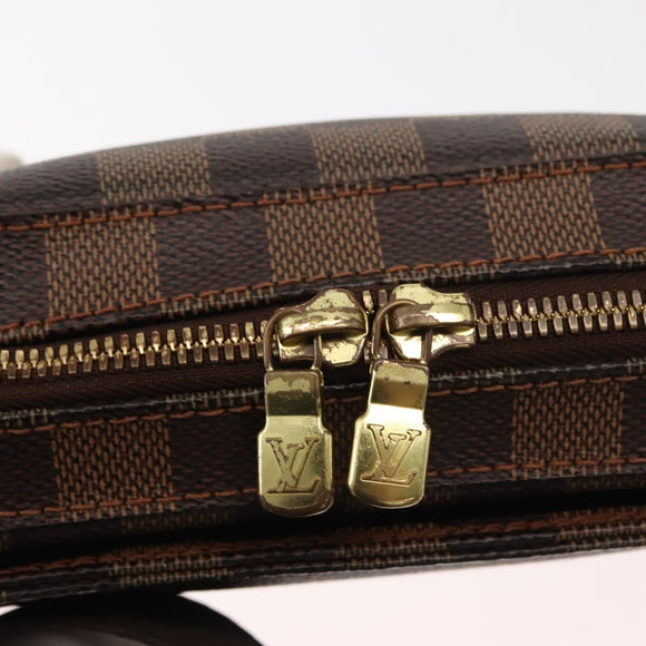 LOUIS VUITTON Damier Ebene Geronimos Shoulder Bag N51994 LV Auth 144535