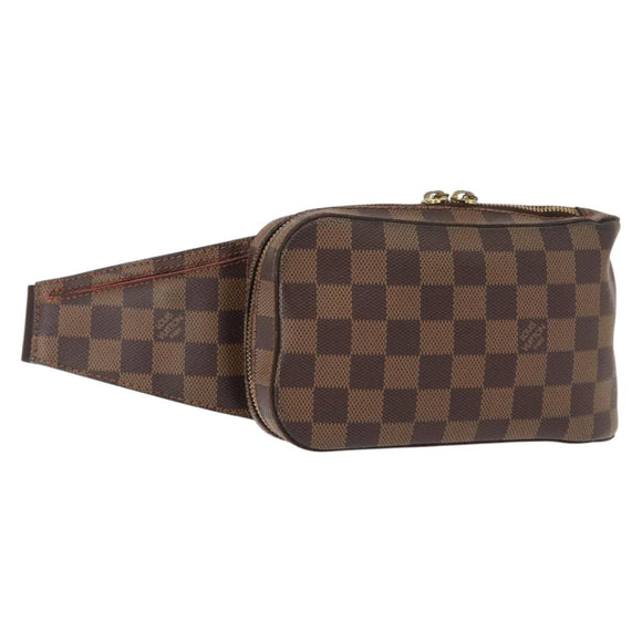 LOUIS VUITTON Damier Ebene Geronimos Shoulder Bag N51994 LV Auth 144535