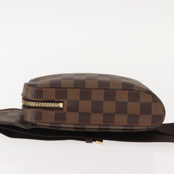 LOUIS VUITTON Damier Ebene Geronimos Shoulder Bag N51994 LV Auth 144535