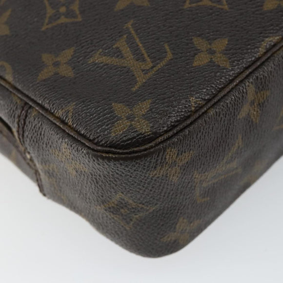 LOUIS VUITTON Monogram Trousse Toilette 23 Clutch Bag M47524 LV Auth 144538