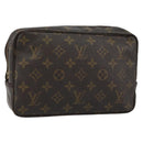 LOUIS VUITTON Monogram Trousse Toilette 23 Clutch Bag M47524 LV Auth 144538-1