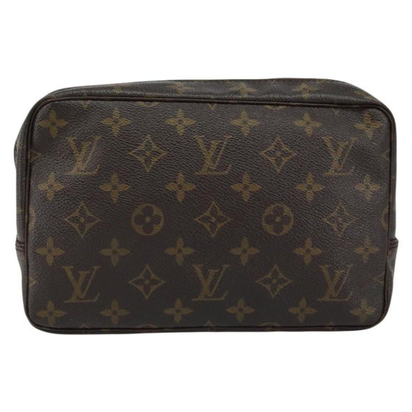 LOUIS VUITTON Monogram Trousse Toilette 23 Clutch Bag M47524 LV Auth 144538