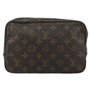 LOUIS VUITTON Monogram Trousse Toilette 23 Clutch Bag M47524 LV Auth 144538-2