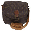 LOUIS VUITTON Monogram Saint Cloud GM Shoulder Bag M51242 LV Auth 144541-1