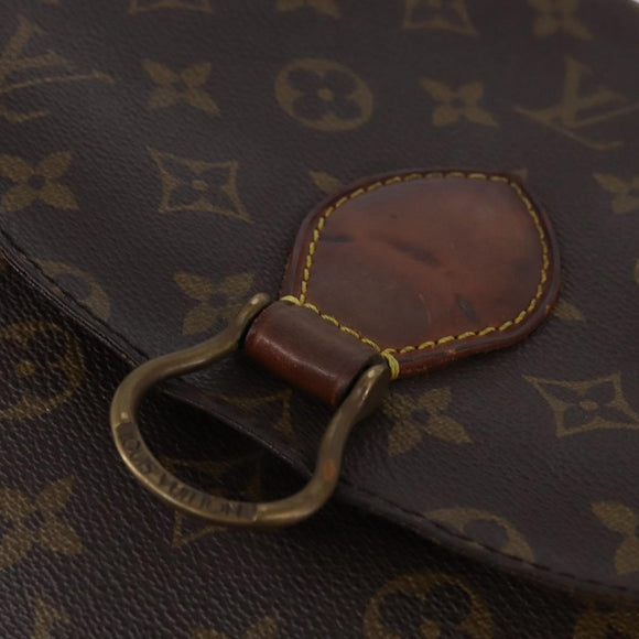 LOUIS VUITTON Monogram Saint Cloud GM Shoulder Bag M51242 LV Auth 144541