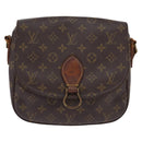 LOUIS VUITTON Monogram Saint Cloud GM Shoulder Bag M51242 LV Auth 144541-2