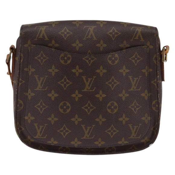 LOUIS VUITTON Monogram Saint Cloud GM Shoulder Bag M51242 LV Auth 144541
