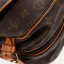 LOUIS VUITTON Monogram Saumur 30 Shoulder Bag M42256 LV Auth 144542A-17