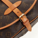LOUIS VUITTON Monogram Saumur 30 Shoulder Bag M42256 LV Auth 144542A-30