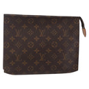 LOUIS VUITTON Monogram Poche Toilette 26 Pouch M47542 LV Auth 144548-1