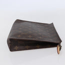LOUIS VUITTON Monogram Poche Toilette 26 Pouch M47542 LV Auth 144548-4