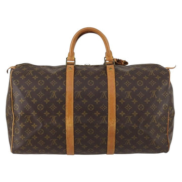 LOUIS VUITTON Monogram Keepall 50 Boston Bag M41426 LV Auth 144553 - 0