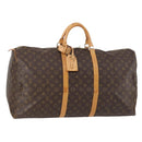 LOUIS VUITTON Monogram Keepall 60 Boston Bag M41422 LV Auth 144554-1