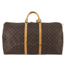 LOUIS VUITTON Monogram Keepall 60 Boston Bag M41422 LV Auth 144554-2