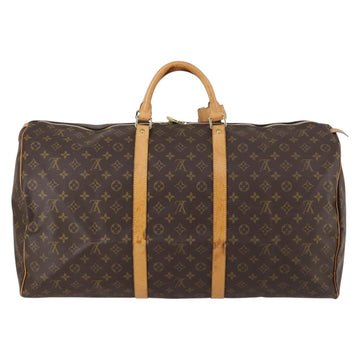 LOUIS VUITTON Monogram Keepall 60 Boston Bag M41422 LV Auth 144554 - 0