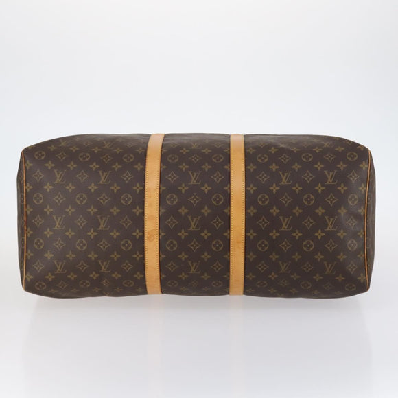LOUIS VUITTON Monogram Keepall 60 Boston Bag M41422 LV Auth 144554