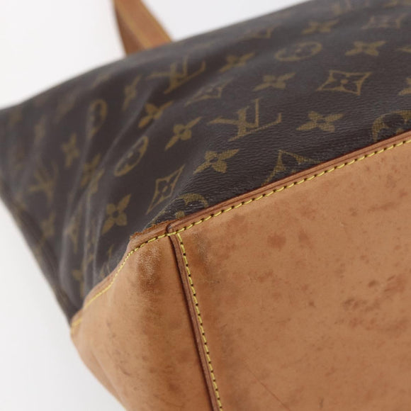 LOUIS VUITTON Monogram Cabas Mezzo Tote Bag M51151 LV Auth 144560
