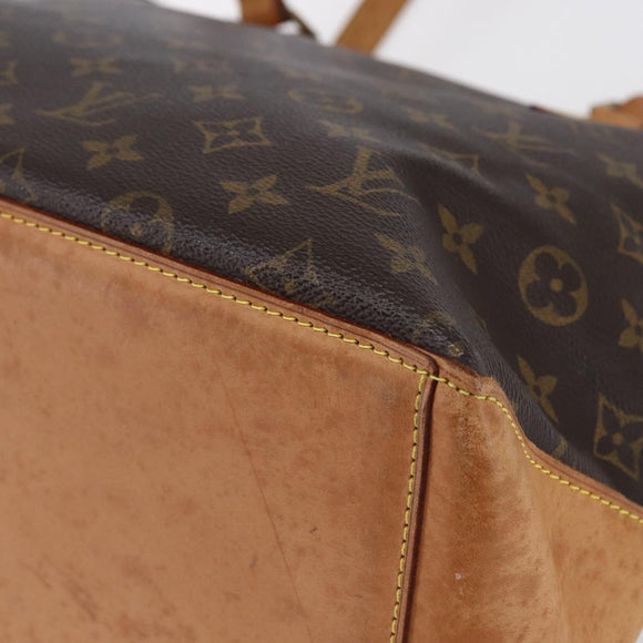 LOUIS VUITTON Monogram Cabas Mezzo Tote Bag M51151 LV Auth 144560