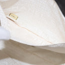 CHANEL Choco Bar COCO Mark Hand Bag Canvas Black Gold CC Auth 144563-19