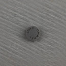 CHANEL Matelasse Hand Bag Canvas Gray Silver CC Auth 144564-17