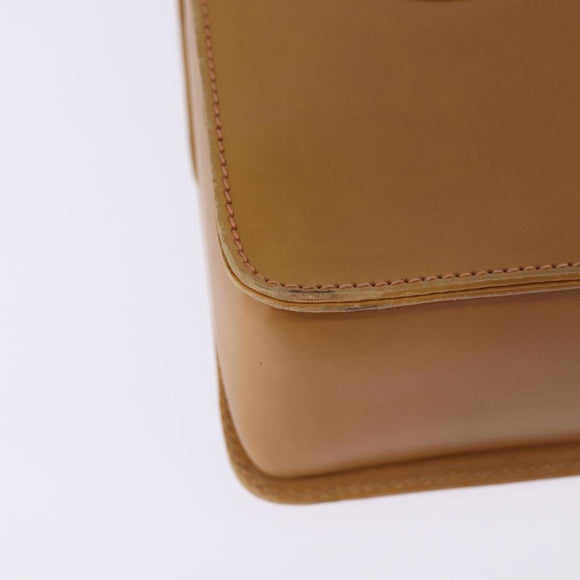 GUCCI Bamboo Hand Bag Leather Brown Gold 000 113 0231 Auth 144565