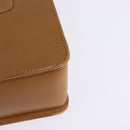 GUCCI Bamboo Hand Bag Leather Brown Gold 000 113 0231 Auth 144565-16