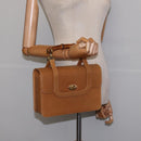 GUCCI Bamboo Hand Bag Leather Brown Gold 000 113 0231 Auth 144565-21