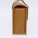 GUCCI Bamboo Hand Bag Leather Brown Gold 000 113 0231 Auth 144565-3