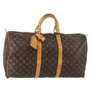 LOUIS VUITTON Monogram Keepall 50 Boston Bag M41426 LV Auth 144568-1